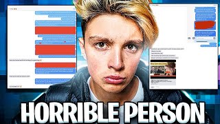 Morgz Is A HORRIBLE Person Off Camera DISGUSTING Texts leaked [upl. by Adam]