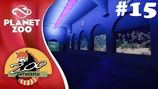 Planet Zoo  Antwerp Zoo 15 Billboards amp Aquarium [upl. by Nassir]