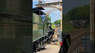 Erlestoke Manor departs from Horsted Keynes [upl. by Lorre839]