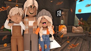 KIDS FALL TREEHOUSE MAKEOVER 🌳  ROBLOX BLOXBURG FAMILY ROLEPLAY  WITH VOICE [upl. by Cornew83]