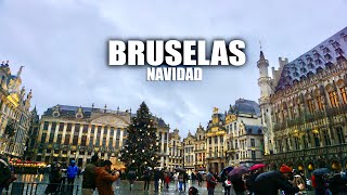 Bruselas en NAVIDAD 2024  Recorrido Navideño [upl. by Agni]