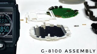 Reassemble the G8100 series GShock watch [upl. by Chelsy261]