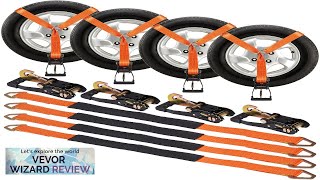 VEVOR Ratchet Tie Down Straps Kit 2quot x 120quot Tire Straps 5512 Review [upl. by Curtice]