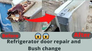 How to repair fridge door broken bosh side  RefrigeratorFridge Door Not Closing at home  in urdu [upl. by Lander]