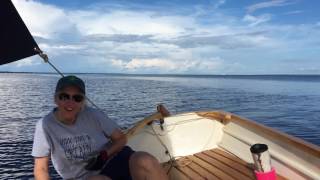 Penobscot 14 St Jacques Sail Sea Trials 18 Jul 17 [upl. by Lebatsirhc]