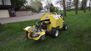 Holt Eraser HGW30 Self Propelled Stump Grinder [upl. by Neehsas]