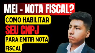 MEI  Como emitir nota fiscal de serviço NFS Passo a passo para habilitar a sua emissão de nota [upl. by Teplica]