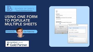 Using One Form to Populate Multiple Sheets in Smartsheet  Smartsheet Tutorial [upl. by Lynna143]