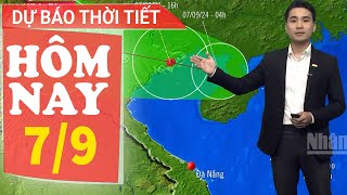 Dự báo thời tiết hôm nay mới nhất ngày 79  Dự báo thời tiết 3 ngày tới [upl. by Valli368]