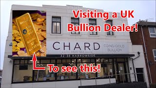 Visiting A Leading UK Bullion Dealer to Play with a 1kg GOLD BAR  Chards Coin amp Bullion  WOW [upl. by Dobson30]