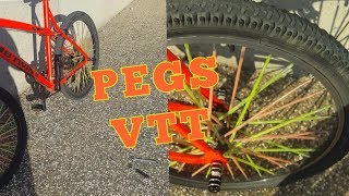 Comment avoir des pegs cale pieds sur un vtt bas de game  AXE PLEIN bitwin 340 ect [upl. by Elia]