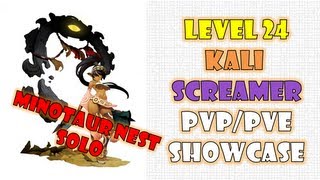 Dragon Nest SEA  Level 24 KaliScreamer Minotaur Nest Solo [upl. by Hajile842]