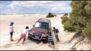 4WD Stuck in the Desert TOWED  Lancelin Western Australia [upl. by Negroj]