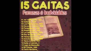 15 GAITAS  FAMOSAS INOLVIDABLES [upl. by Lleirbag]