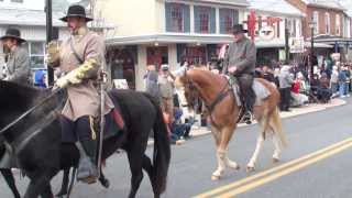 855  Confederates March Through Gettysburg PA 20131123 [upl. by Helge76]