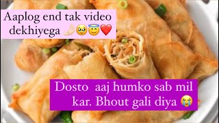 YOUTUBE VLOG 20 spring roll recipe with fun 🤩 मुझे बहुत गाली दिये सब 😭 [upl. by Odlamur]