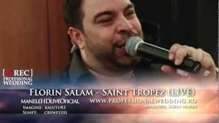 FLORIN SALAM  SAINT TROPEZ LIVE LA BOTEZ DEMARCO  manele noi salam 2015 manele live [upl. by Apthorp]