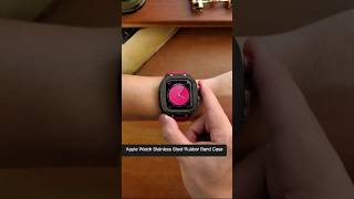 Apple Watch Case And Band Metal Bezel Fixed  Apple Watch Case shorts [upl. by Cave]