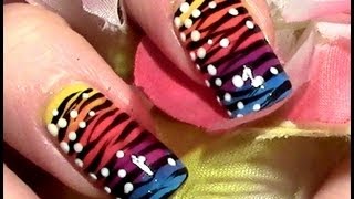 Exotic Nails   Nailart selber machen  Nageldesign Tutorial  Fingernägel lackieren für Anfänger [upl. by Clapp]