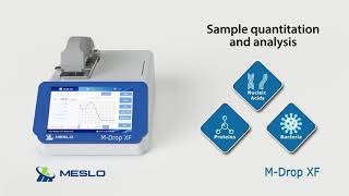 MDrop XF Nano Spectrophotometer  Fluorometer [upl. by Jeremiah853]