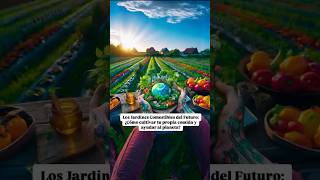 Los Jardines comestibles del futuro ¿Cómo cultivar tu propia comida y ayudar al planeta🌽🌾 [upl. by Halimaj]