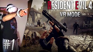 RESIDENT EVIL 4 REMAKE VR  INÍCIO de GAMEPLAY 1 [upl. by Gualterio]