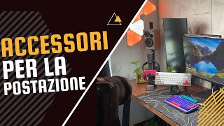 5 accessori per la tua postazione sotto i 100 euro [upl. by Wehrle150]