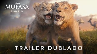 Mufasa O Rei Leão  Trailer 2 Oficial Dublado [upl. by Nottus]