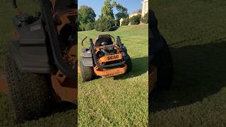 Mowing with the Scag Cheetah lawn lawnmaintenance lawnstripes [upl. by Gideon358]