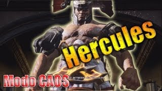 Hercules en modo CAOS Chaos  Como derrotar a hercules GOW3 muerte de hercules [upl. by Nylyoj83]