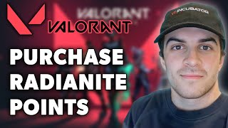 VALORANT Console How to Purchase RADIANITE Points Tutorial PS5 amp Xbox Series XS [upl. by Anirod100]