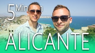 ALICANTE in 5 Minuten 😎 STRAND travel vlog SPANIEN URLAUB [upl. by Lunn]