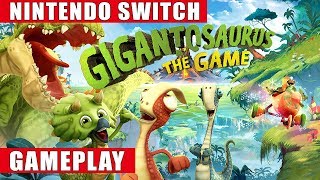 Gigantosaurus The Game Nintendo Switch Gameplay [upl. by Ebba]