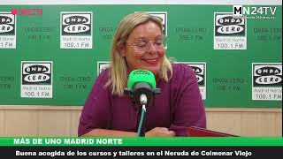 Buena acogida de los cursos y talleres en el Neruda de Colmenar Viejo [upl. by Noffets914]