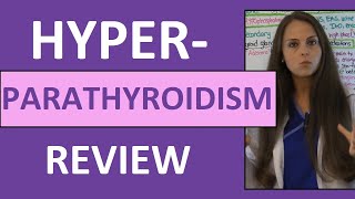 Hyperparathyroidism Nursing Symptoms Pathophysiology NCLEX  Parathyroid Hormone Gland Disorders [upl. by Verdha]