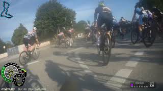 Cyclassics 24 100 km Block A  Full Race till Crash [upl. by Feriga]