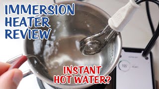 Norpro Instant Immersion Heater Review  300w Travel Water Heater  IMPORTANT How To Use [upl. by Okajima641]