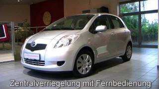 Toyota Yaris 10 VVTi Sol 2008 Silbermat 0A108111 wwwautohausbizsukneuwulmstorf [upl. by Yong414]