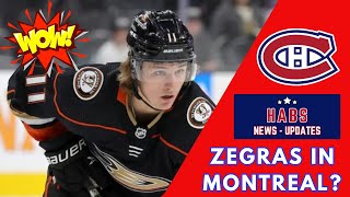 Habs Trade Talk Trevor Zegras to the Habs [upl. by Adiari]