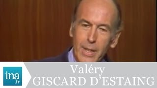 Valéry Giscard dEstaing campagne présidentielle 1974  Archive INA [upl. by Amargo]