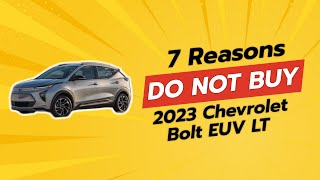 2023 Chevrolet Bolt EUV LT  7 Reasons NOT to Buy 🚫 [upl. by Kori605]