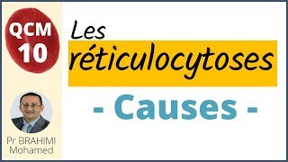 Réticulocytose QCM 10 [upl. by Akinet]