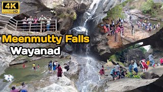 Meenmutty Waterfalls Wayanad  Waterfalls Wayanad  Wayanad Tourist Places  Complete Guide Tamil [upl. by Mosera]