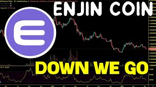 Enjin Coin ENJ Down We GO How Low Can we Dump ENJ Price Chart Analysis 2023 [upl. by Wilonah663]