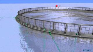 Fish Farming System in 3D [upl. by Huoh118]