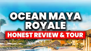 Ocean Maya Royale Playa Del Carmen  HONEST Review amp Full Tour [upl. by Keefe]