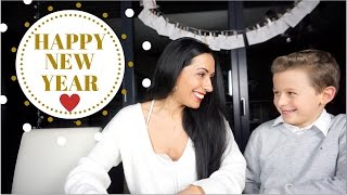 VLOG I Silvester mit uns I Leben mit 4 Kindern 8 I HAPPY NEW YEAR I ROSELLA MIA [upl. by Yeroc145]