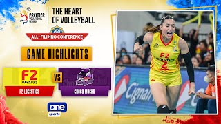 F2 Logistics vs Choco Mucho Highlights  2023 PVL AllFilipino Conference  Mar 7 2023 [upl. by Stock]