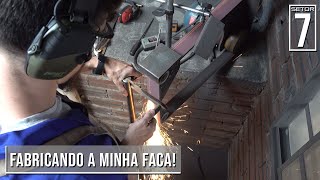 Como a faca SV1 é fabricada  Setor 7 Ep91 [upl. by Ahsata]