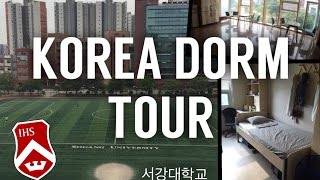 KOREA DORM TOUR  Sogang University 서강대학교 [upl. by Kristien729]